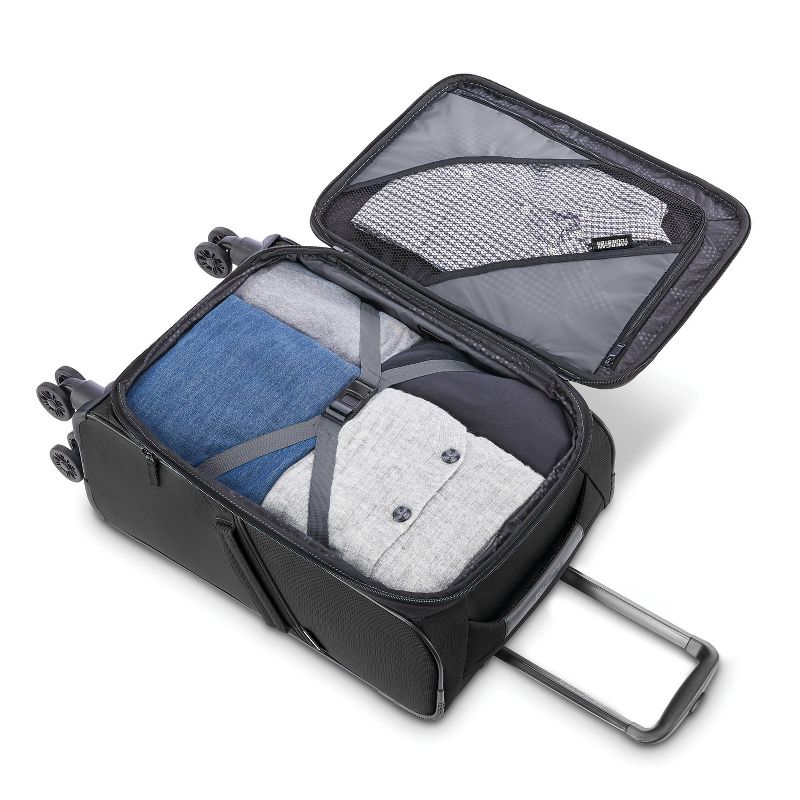 American Tourister Phenom 20" Softside Spinner Suitcase - Black