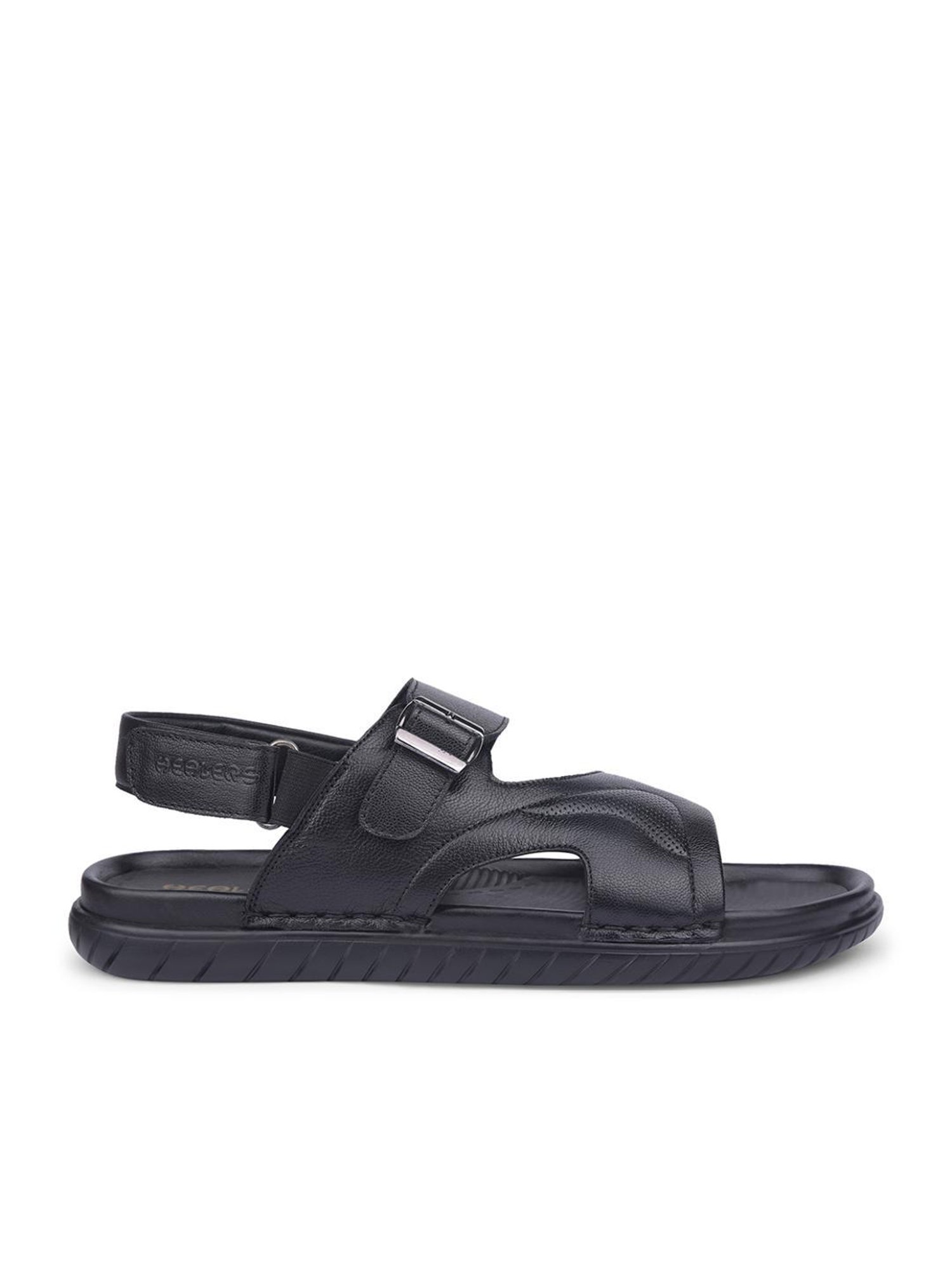 Healers by Liberty Men's Black Back Strap Sandals