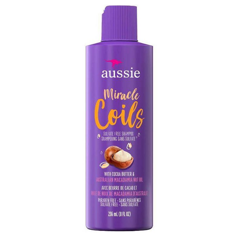 Aussie Coils Sulfate Free Shampoo - 8 fl oz