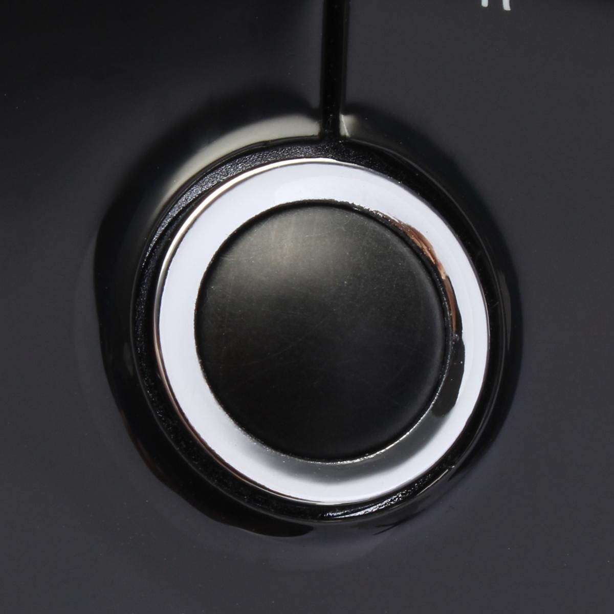 2.4GHz Mini Wireless Keyboard Track Ball Controls for PC Smart TV Android Box Black -