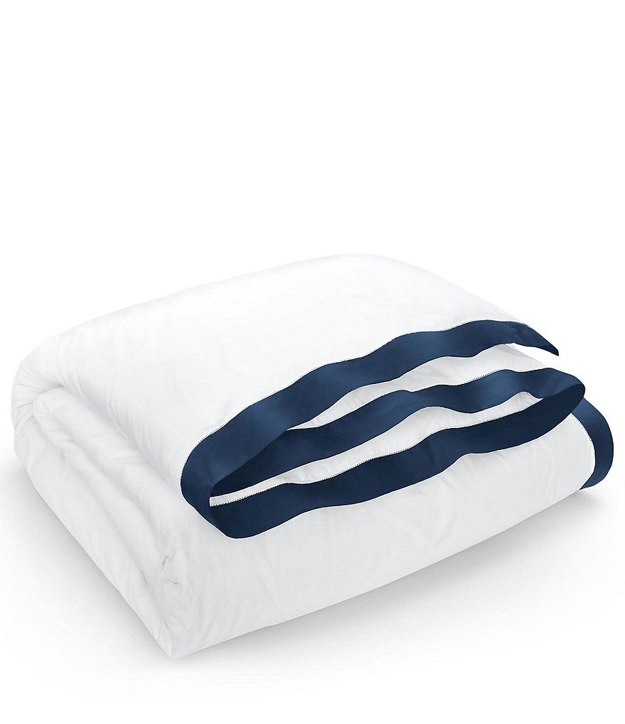 Ralph Lauren Organic Cotton Sateen Border Duvet Cover