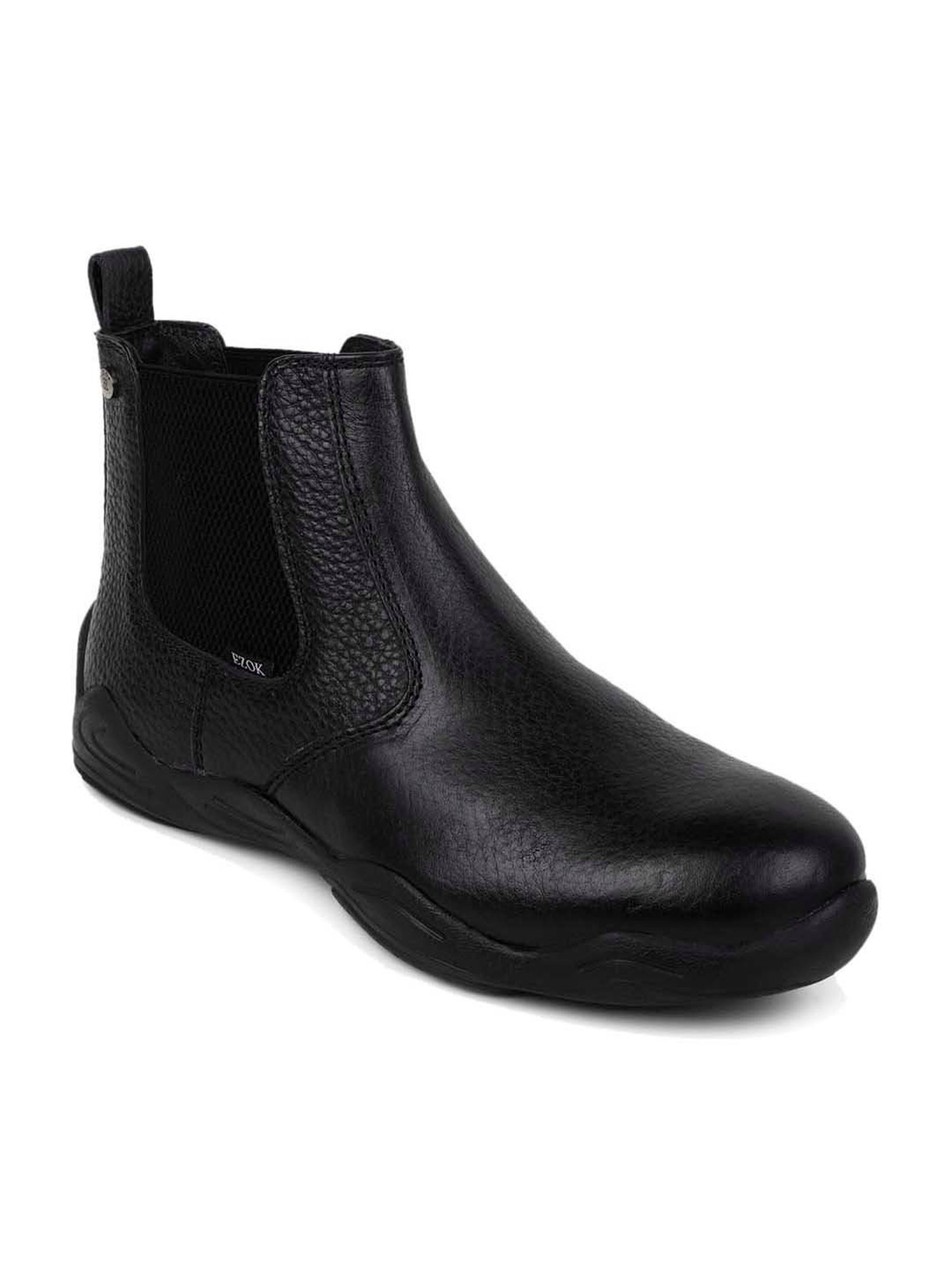 EZOK Men's Black Chelsea Boots