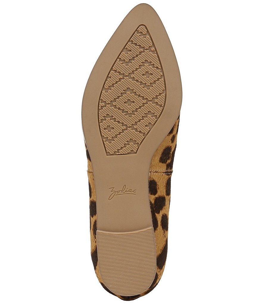 Jack Rogers Blair Pointed Toe Bow Leather Flats