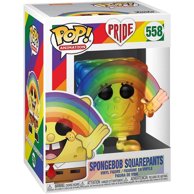 Funko SpongeBob SquarePants Funko POP Vinyl Figure | SpongeBob Pride 2020