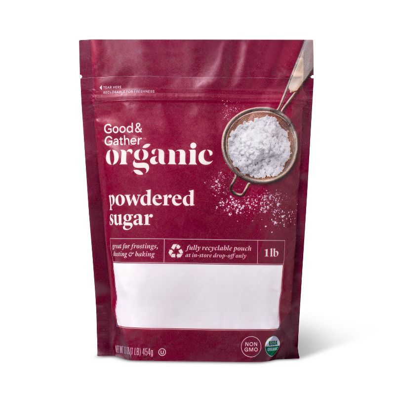 Organic Powdered Sugar - 16oz - Good & Gather™