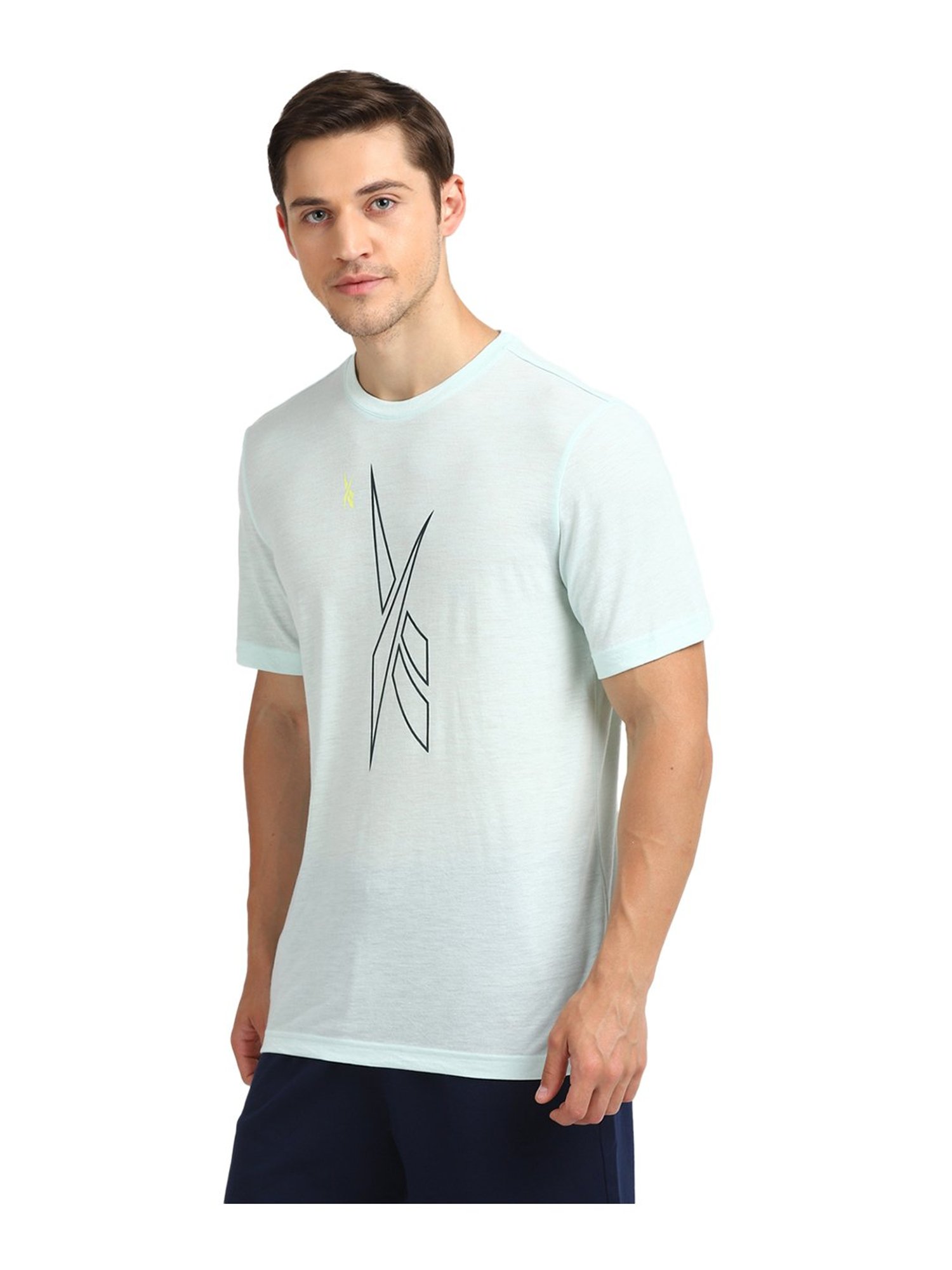 Reebok MYT SS Aqua Printed T-Shirt
