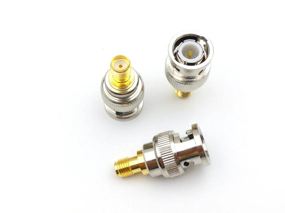 BNC Male to SMA Female Plug Coax connectors