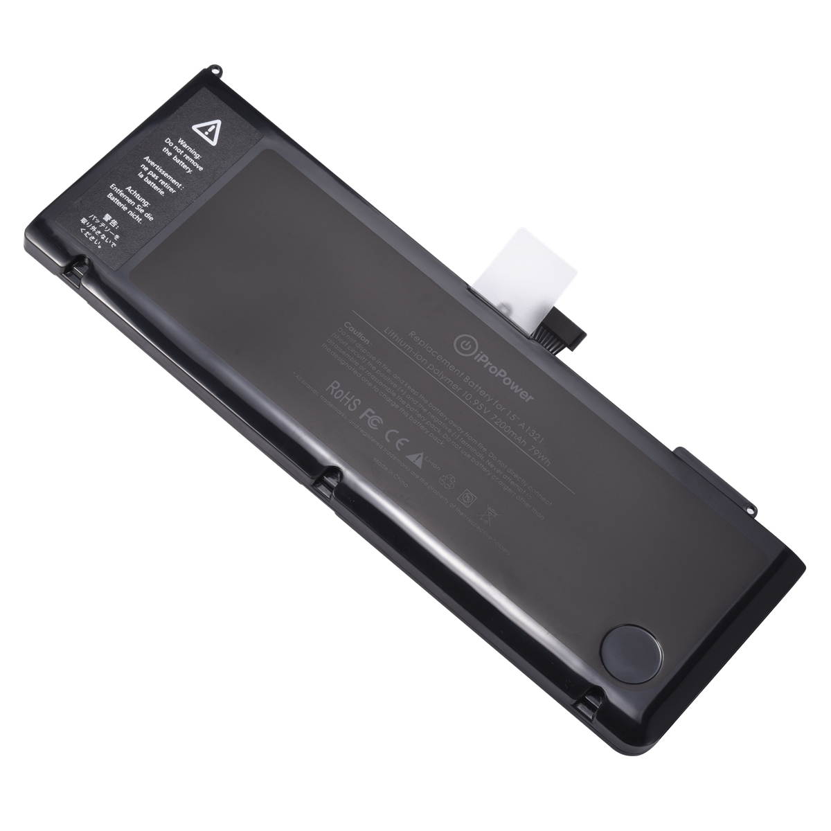 iProPower A1321 Battery for Apple MacBook Pro 15&rdquo; inch A1286 [Only 2009 2010 Version] 7200mAh High Capacity Replacement Battery