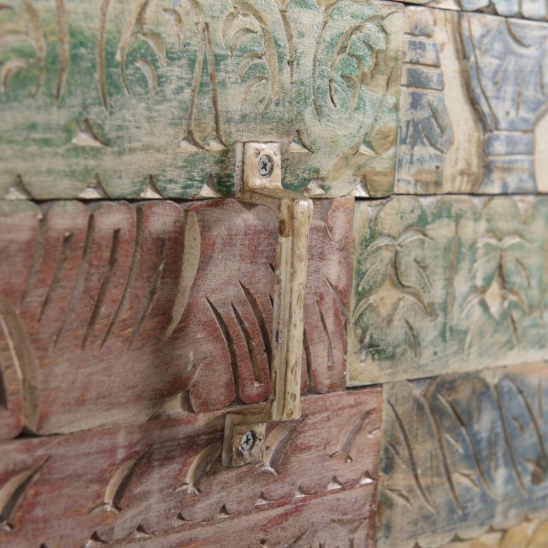 Carmel Sideboard Dark Brown/Black - Chique