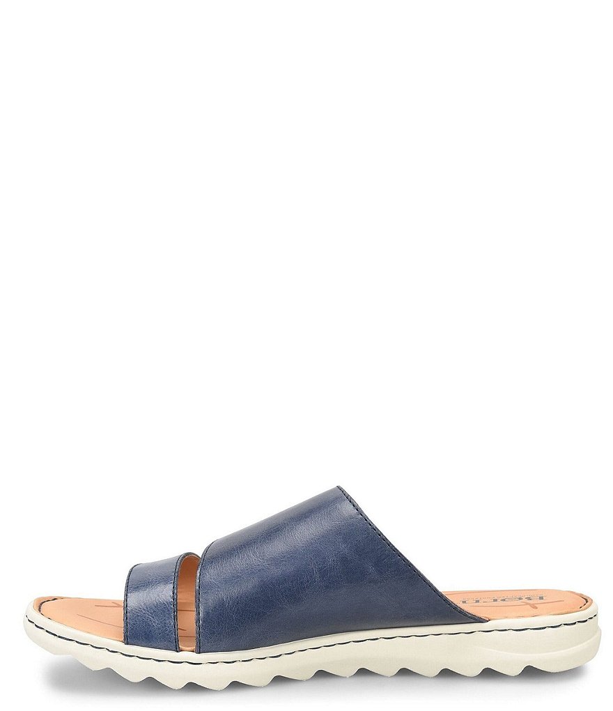 Born Oceana Slide-On Leather Sandals