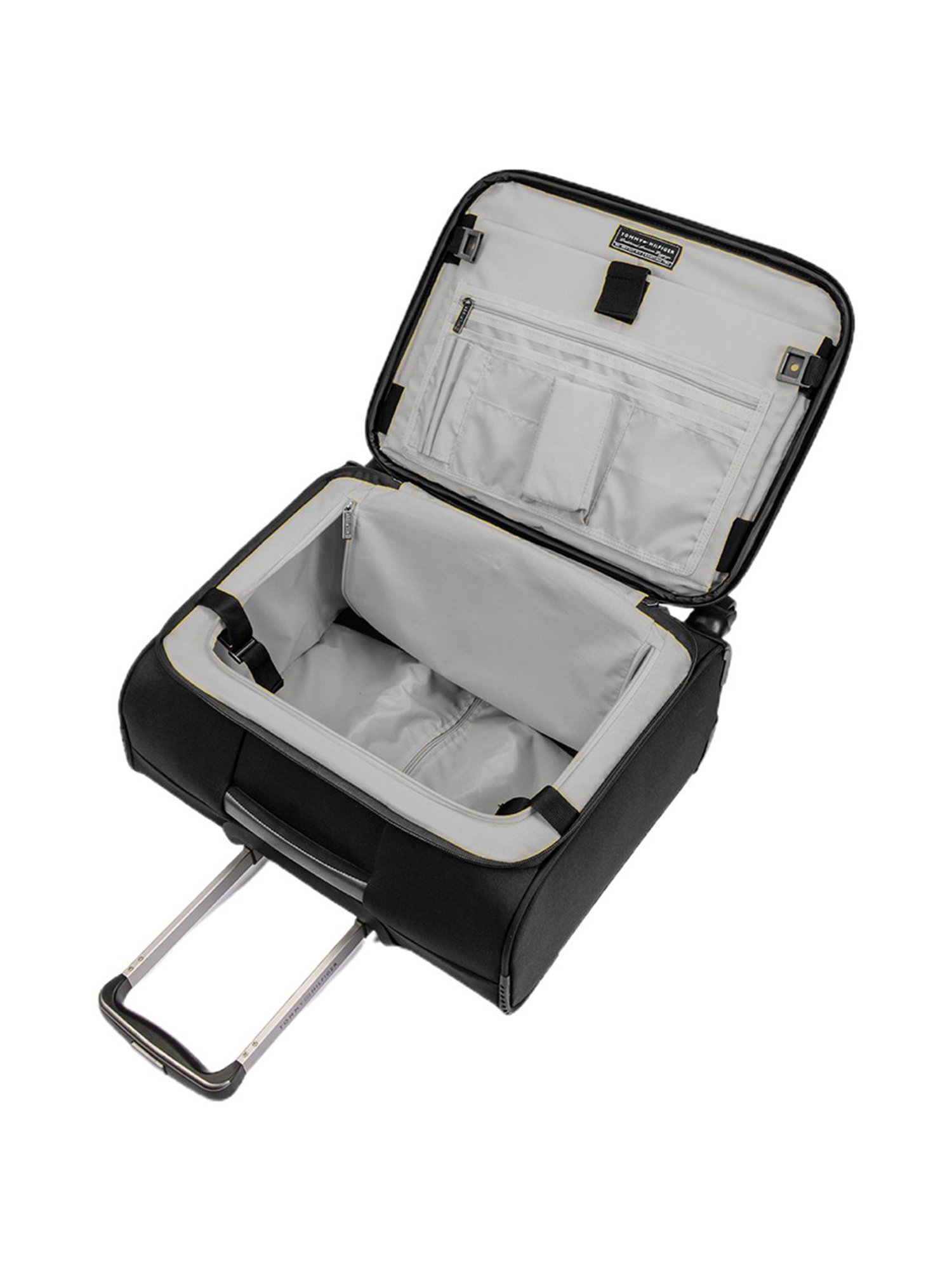 TOMMY HILFIGER Black Orlean Plus Logo Small Trolley Bag