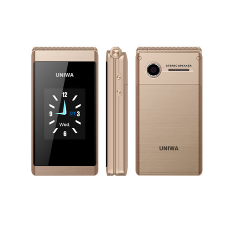 Madeng X28 Old Man Flip Mobile Phone GSM Senior Big Push-Button Flip Phone Dual Sim FM Radio Russian Hebrew Keyboard Cellphone