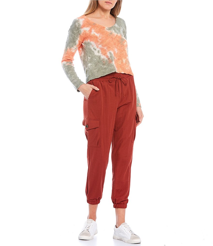 Evolutionary Tie-Dye Knit Top