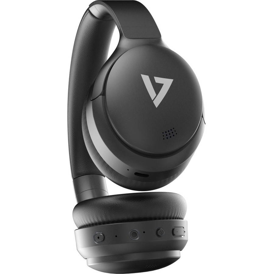 V7 HB800ANC Wireless Bluetooth Stereo ANC Headphones - Black