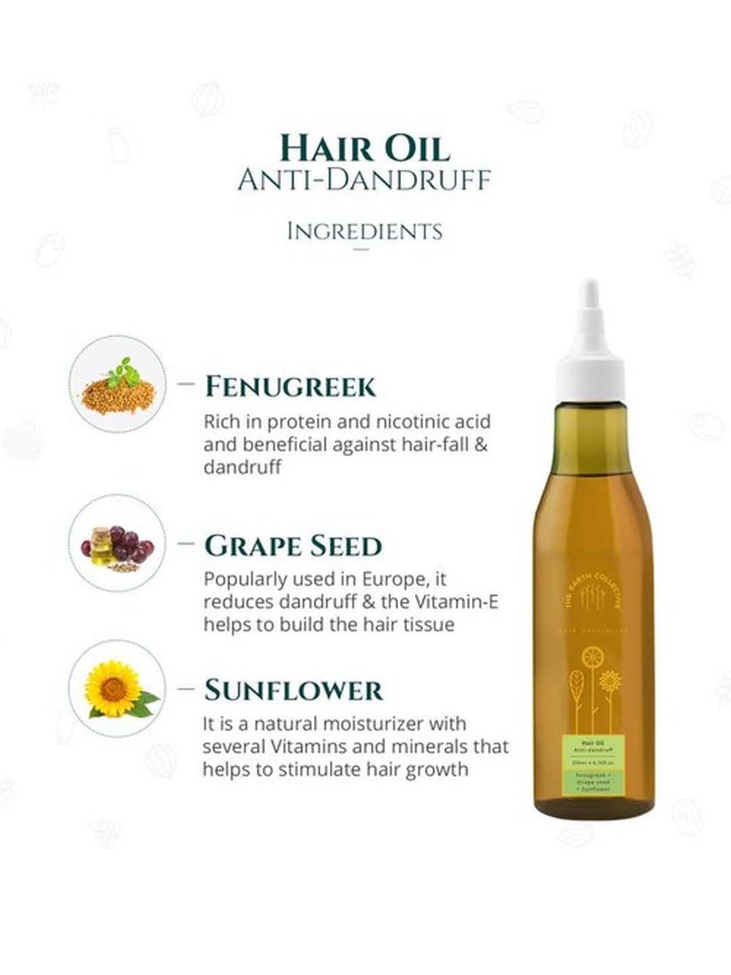 Cosmetofood Skinergy Bhring Amla Oil - 200 ml