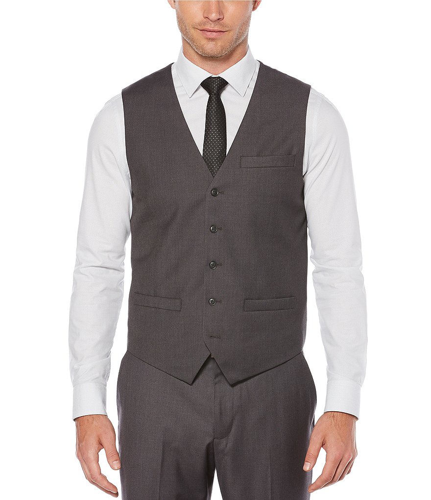 Perry Ellis Solid Suit Separates Vest