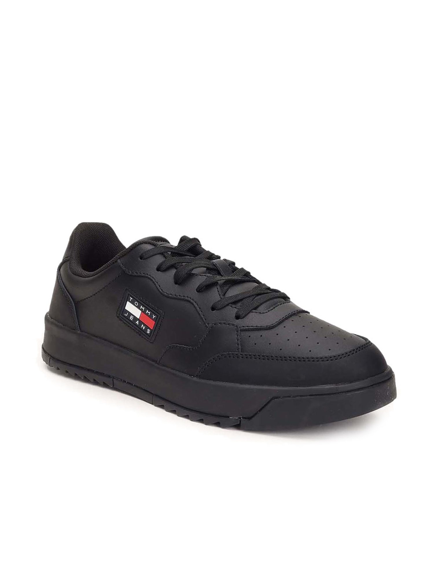 Tommy Hilfiger Men's Black Casual Sneakers