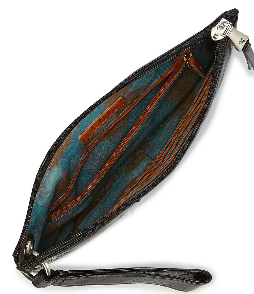 HOBO Vida Top-Grain Leather Zip Wristlet