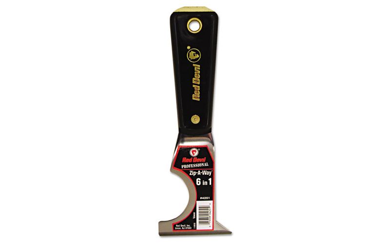 Red Devil Zip-A-Way 6 in-1 Painter's Tool Nylon Handle 4251