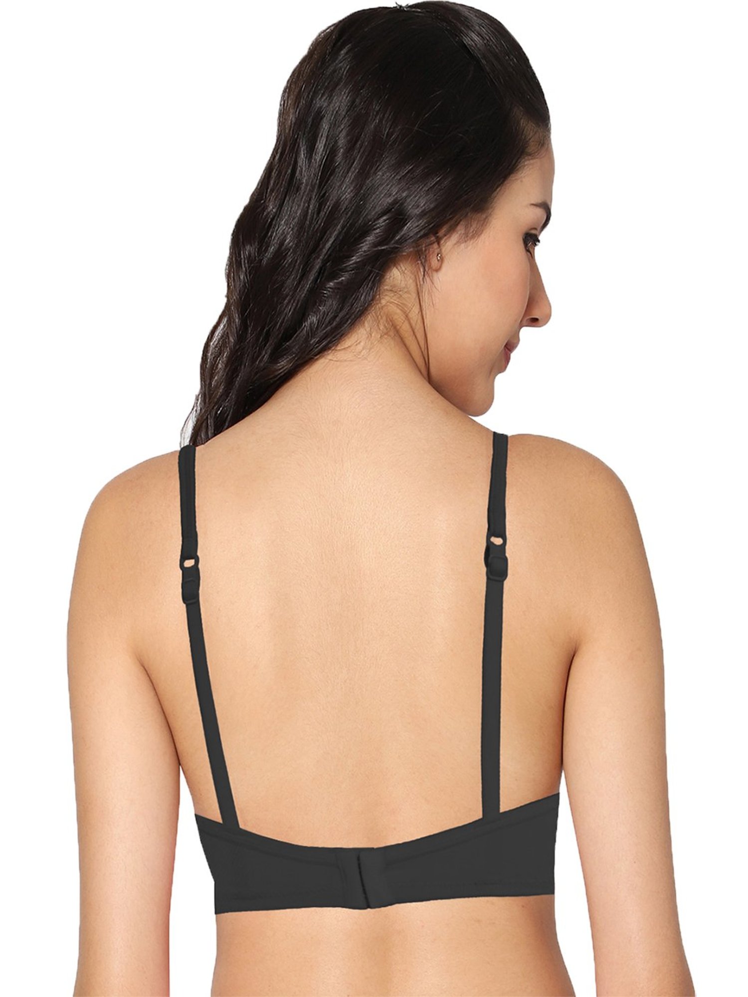 IN CARE Black & Beige Sports Bra- Pack of 2
