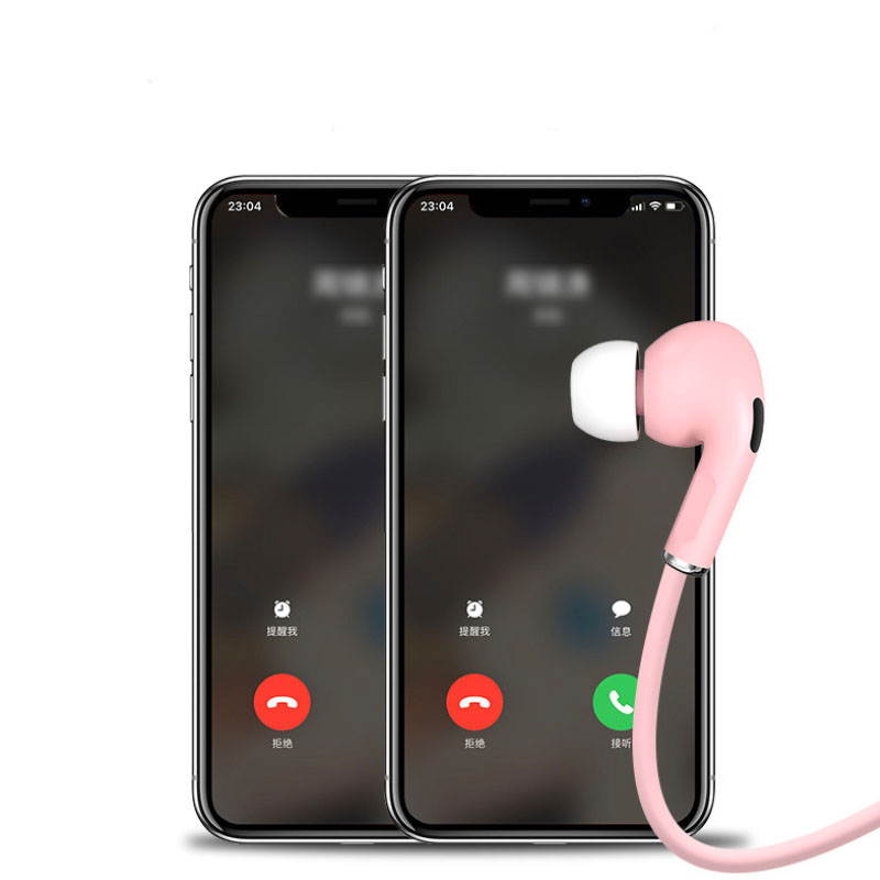 Hanging Neck Bluetooth Sports Headphone Waterproof with Noise Cancelling Bulit-in Mic in-Ear Earbuds for Video/Conference Call/Workout/Running/Gym