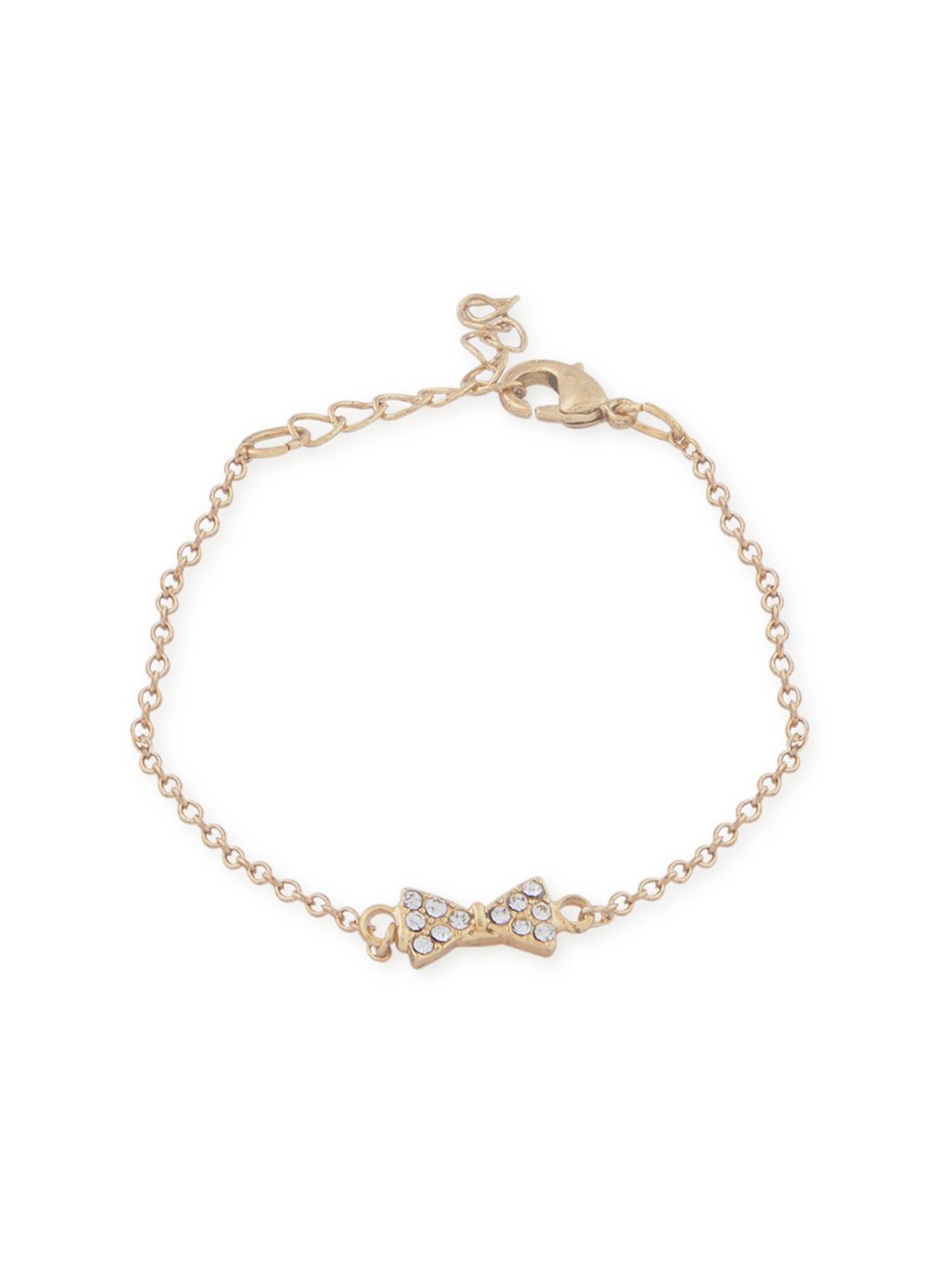 Zaveri Pearls Set Of 4 Gold & Rose Gold Contemporary Bracelets-ZPFK10543