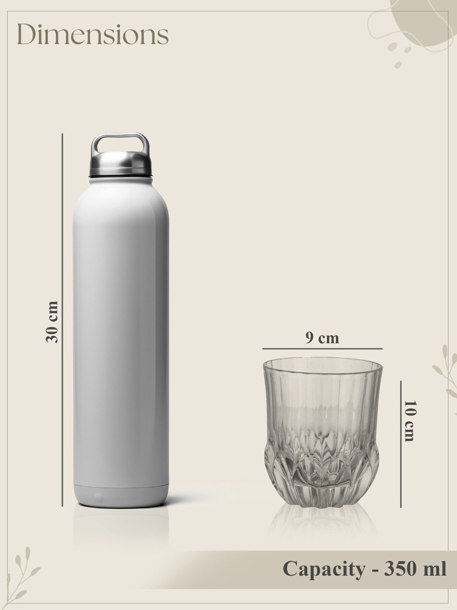 Mikasa Julie Transparent Glass Flute Glass (0.266 L) - Set of 4