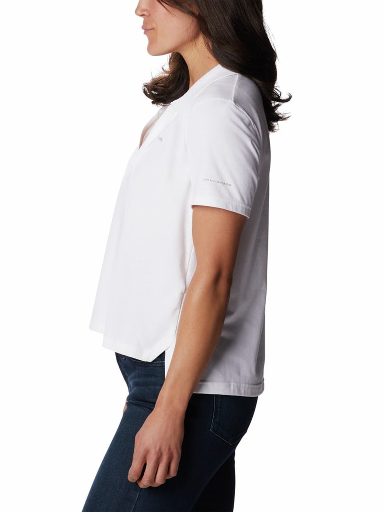 Columbia White Sun Trek Polo T-Shirt