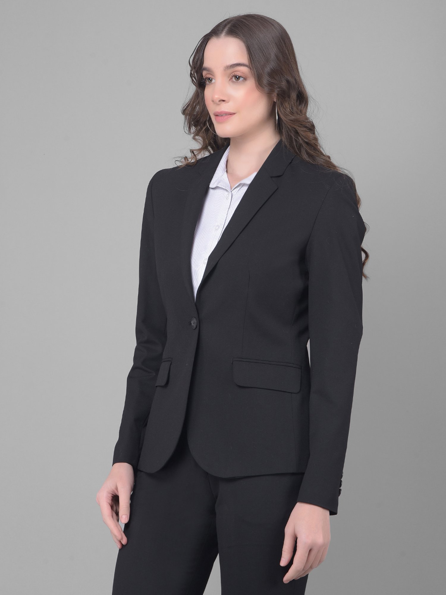 Crimsoune Club Black Slim Fit Blazer