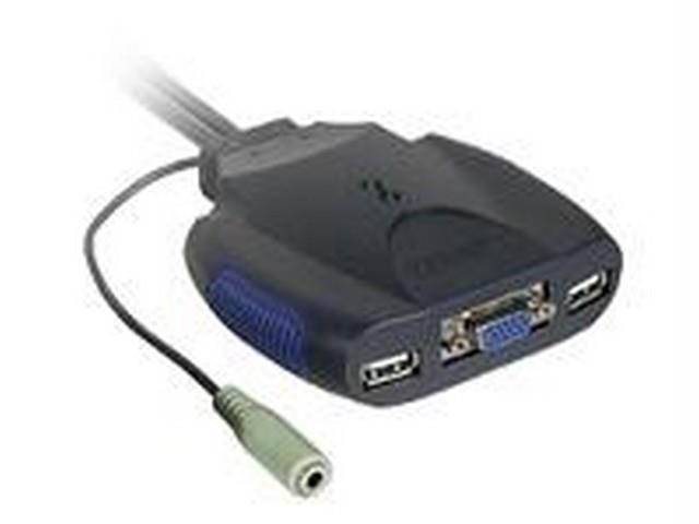C2g Trulink(r) 2-port Vga And Usb Micro Kvm With Audio - 52043