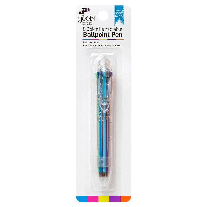 8 in 1 Retractable Ballpoint Pen - Yoobi™