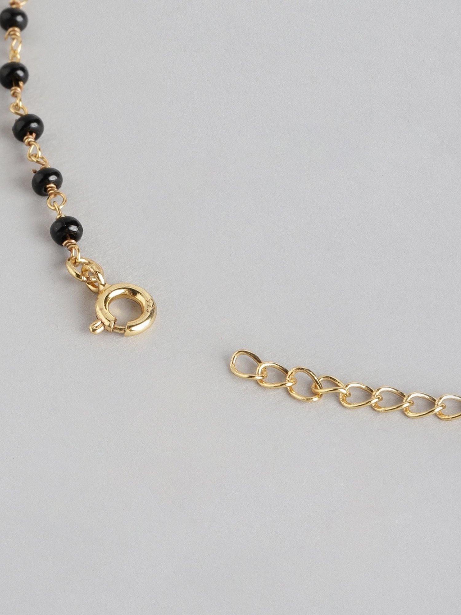 Zavya 925 Sterling Silver Glimmering Unity Princess Mangalsutra For Women