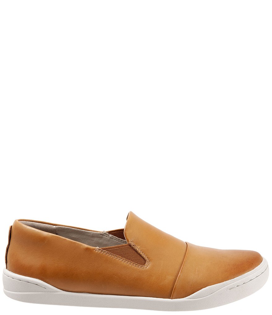 SoftWalk Alexandria Leather Slip-On Sneakers
