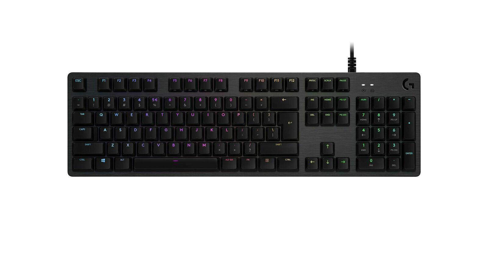 Logitech G512 Carbon RGB Mechanical Gaming Keyboard (Romer-G Tactile)