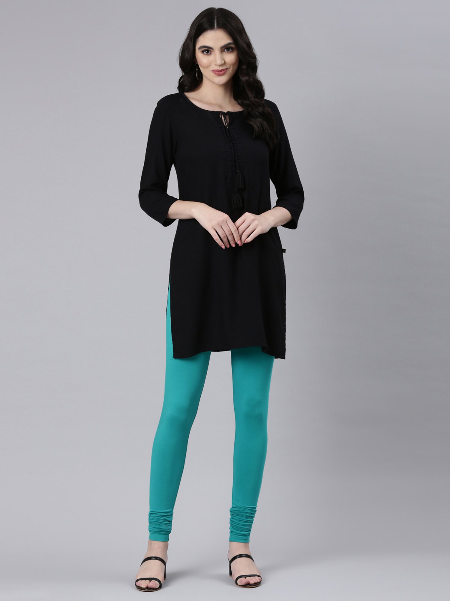 Dixcy Slimz Pine Green Leggings