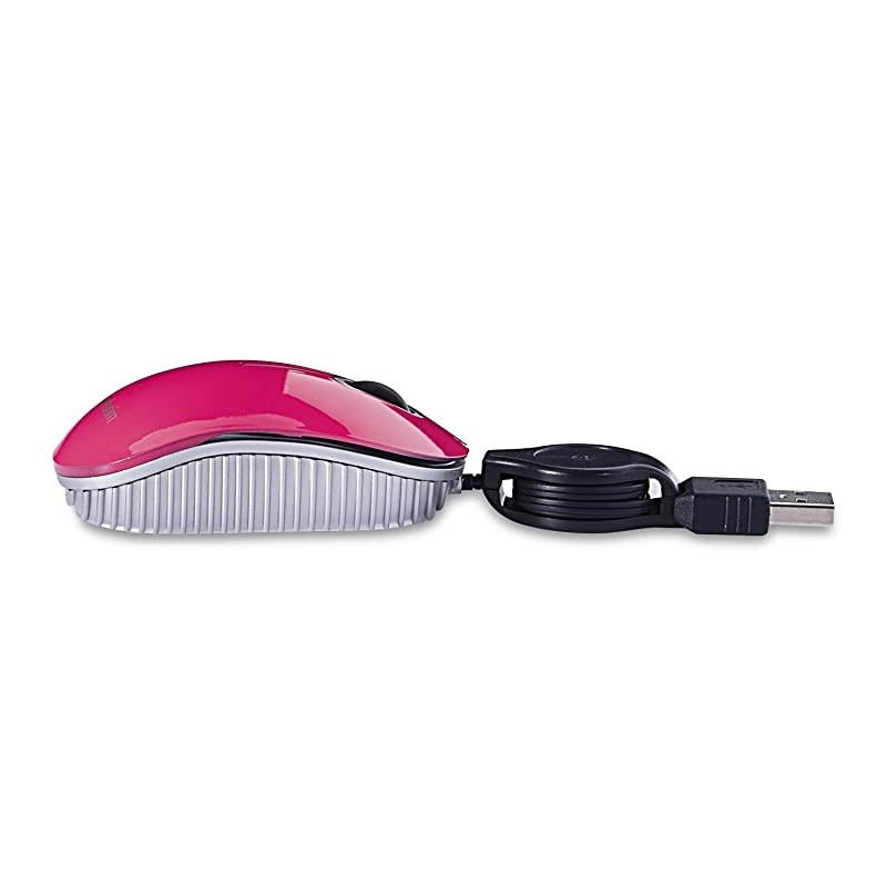 Mini Travel Optical Mouse Commuter Series Pink 98618
