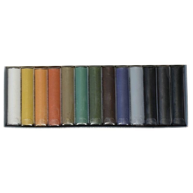Art Chunky Charcoal Set Multicolor 12ct - Cretacolor