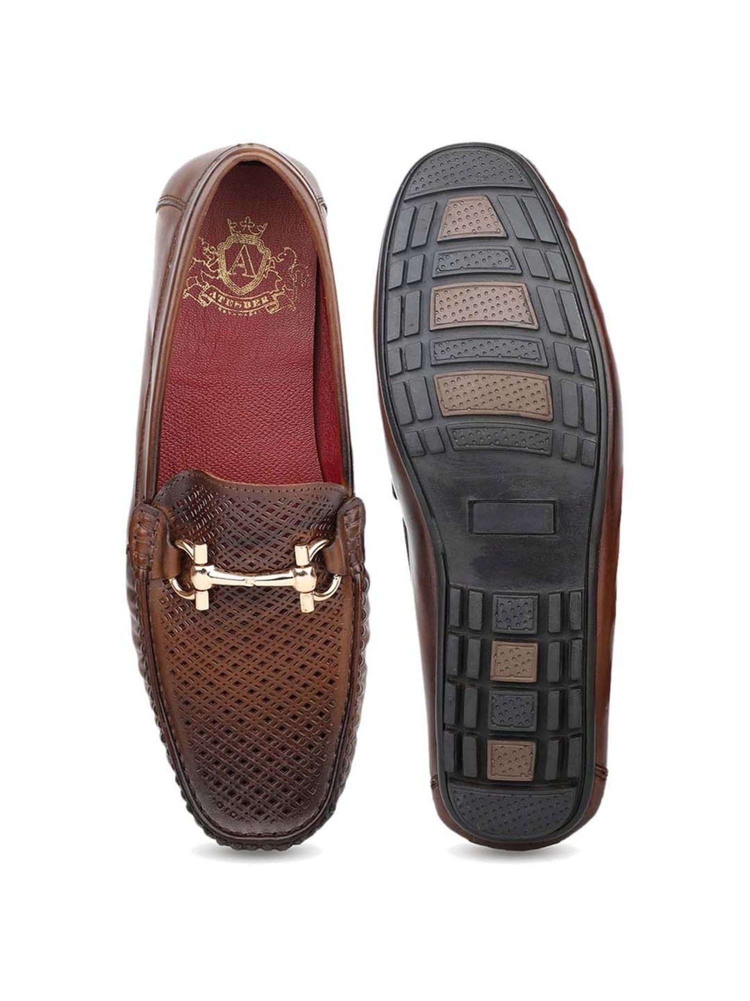 Atesber Men's Tan Casual Loafers