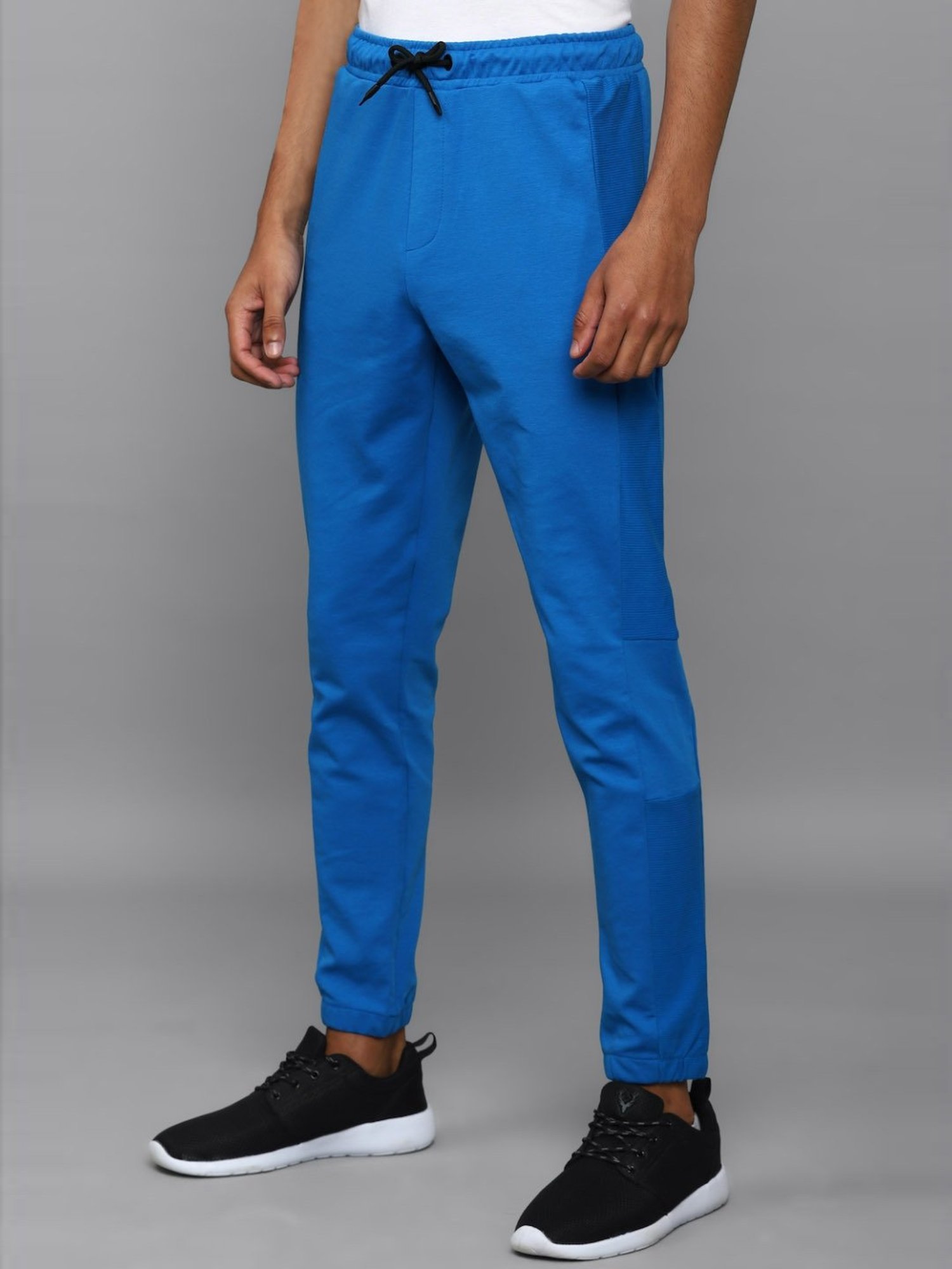 Tribe by Allen Solly Blue Regular Fit Joggers