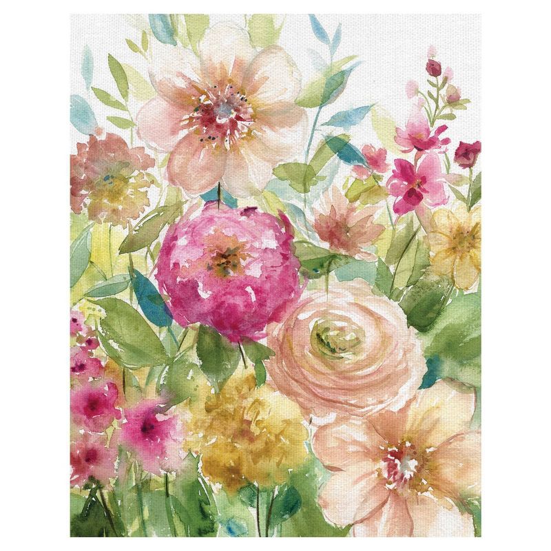 22" x 28" Bloomin' Pretty by Carol Robinson Art on Canvas - Fine Art Canvas