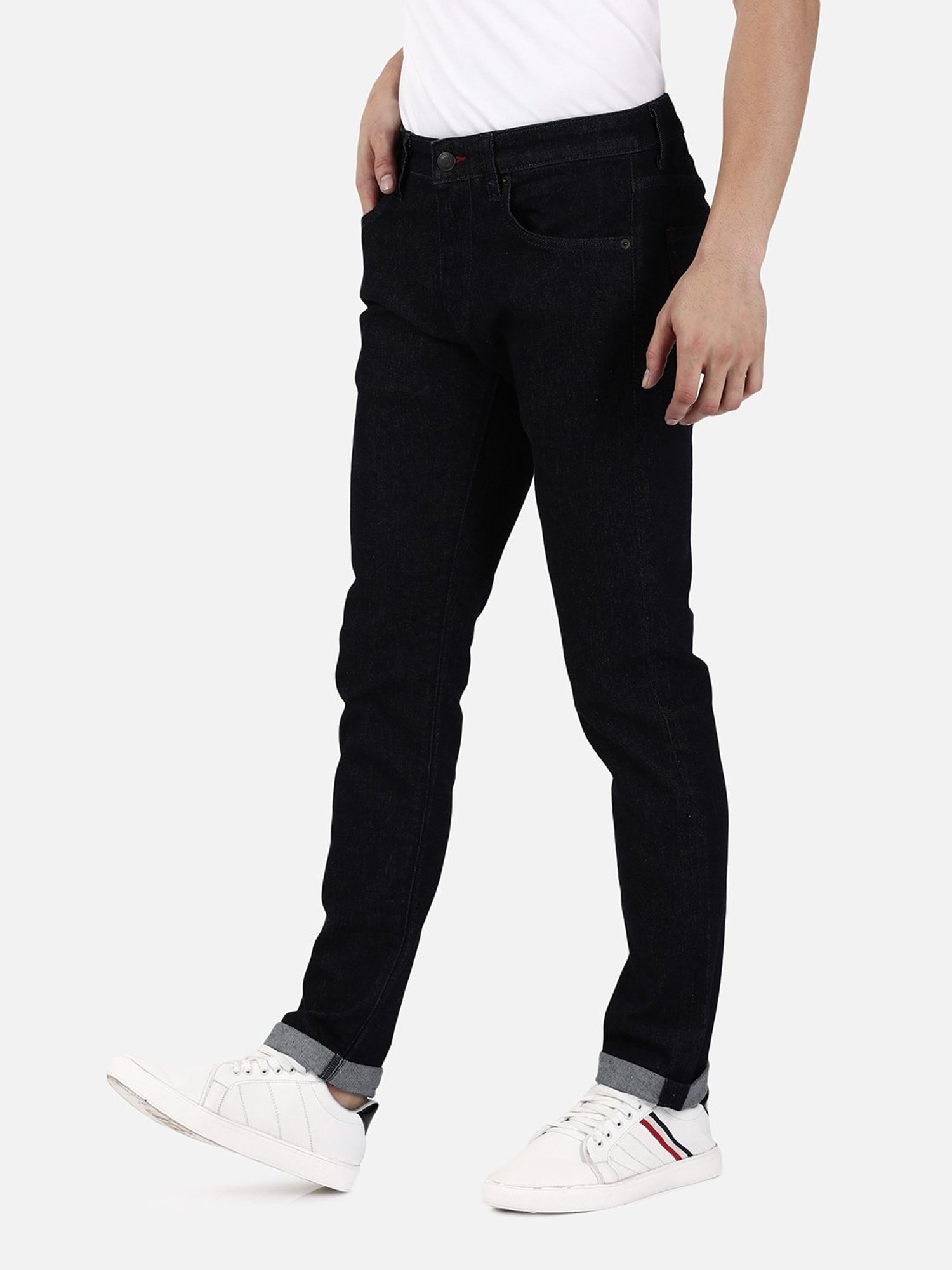 Passion Blue Slim Fit Lightly Washed Jeans