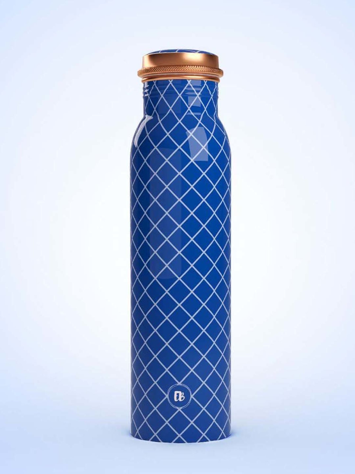 Everything Beautiful Blue Copper Water Bottle - Standard (0.9 L)