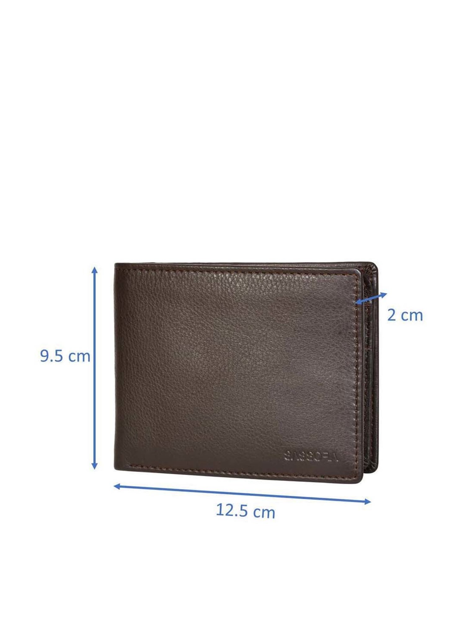 THE HOLISTIK Revival Black & Maroon Casual Leather Bi-Fold Wallet for Men
