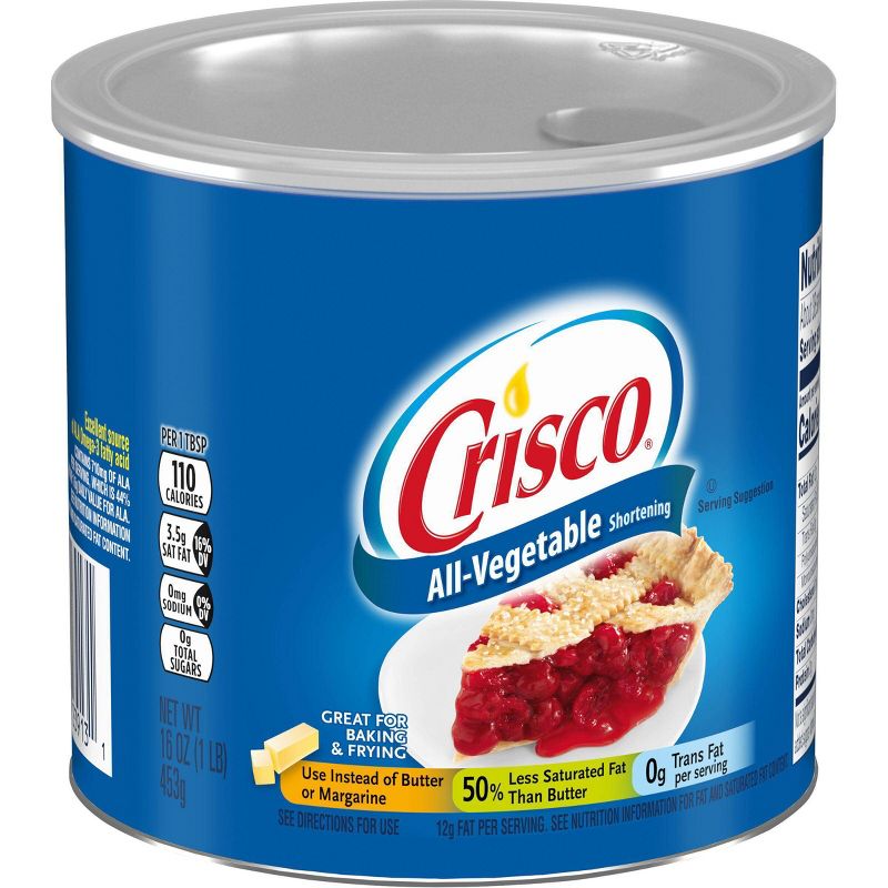 Crisco All-Vegetable Shortening - 16oz