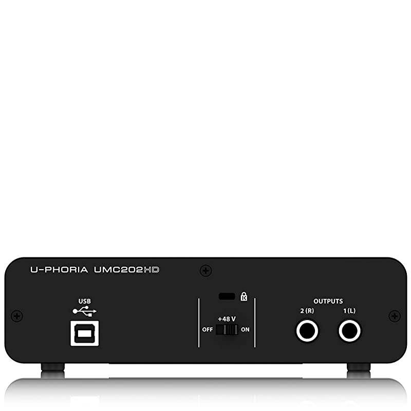 U-Phoria UMC202HD, 2-Channel