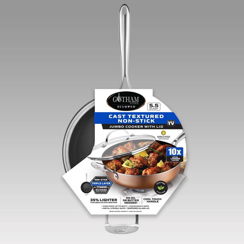 Granitestone Diamond 12" Saute Pan