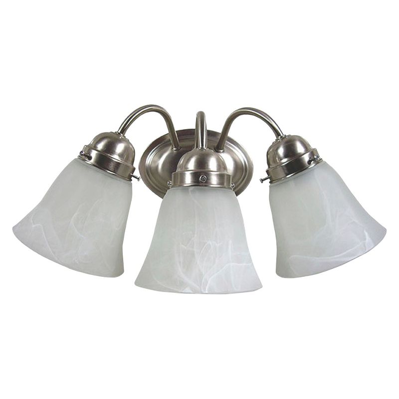 Yosemite 3-Light Vanity - Satin Nickel