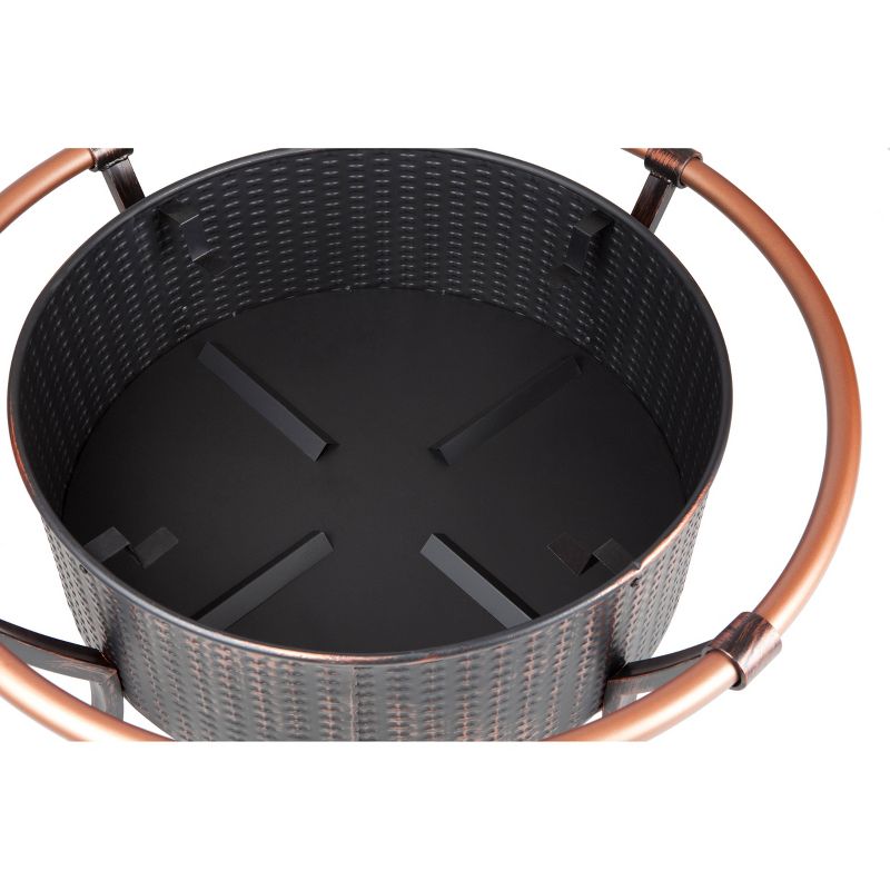 Copper Rail Fire Pit - Fire Sense