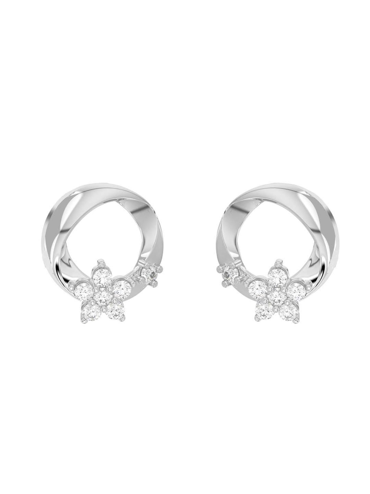 Clara 92.5 Sterling Silver Jules Earrings for Women