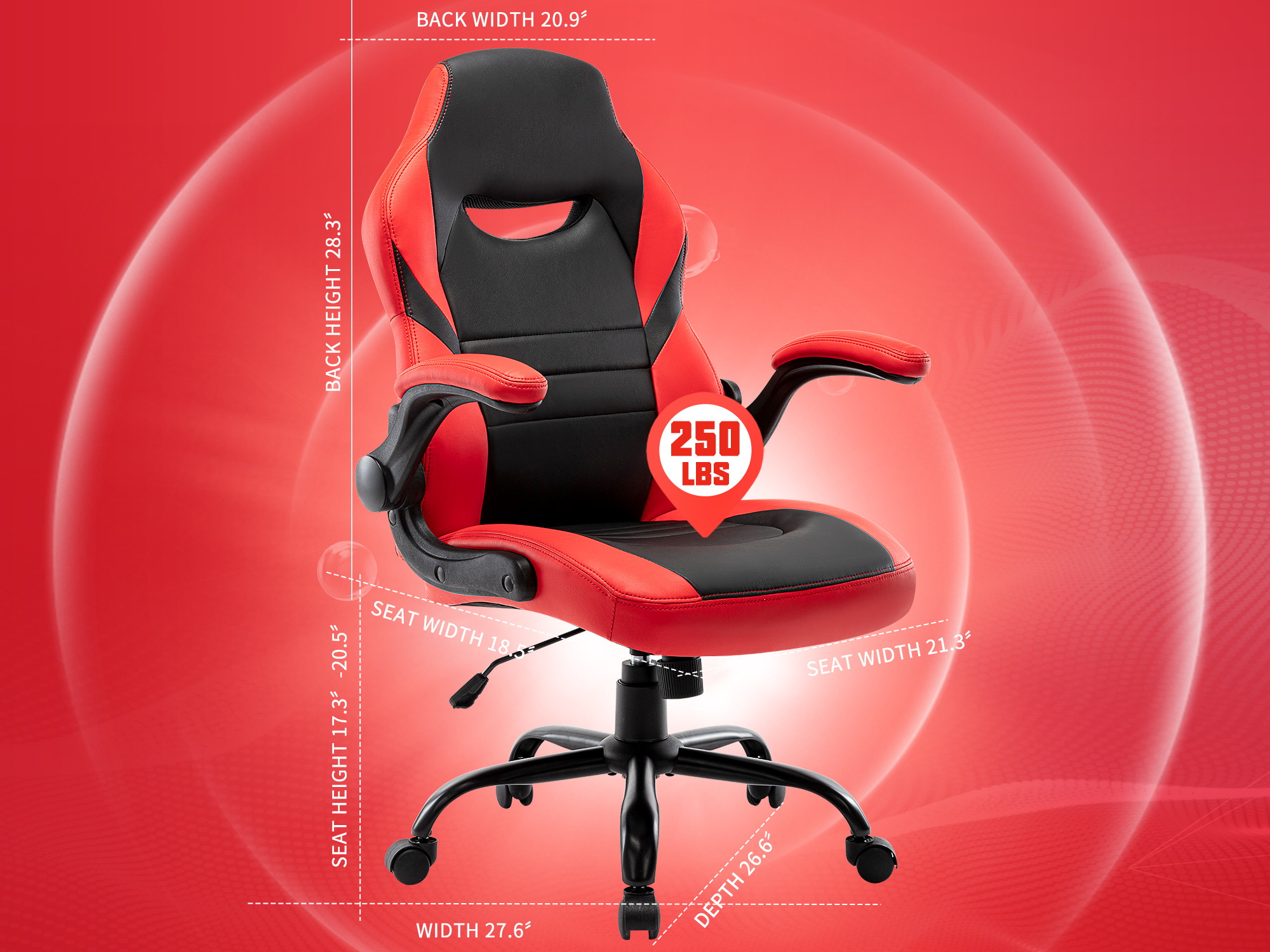 STARSPACE Cost-effective Gaming Chair Durable And Comfortable Ergonomic Adjustable Racing Game Desk Chair
